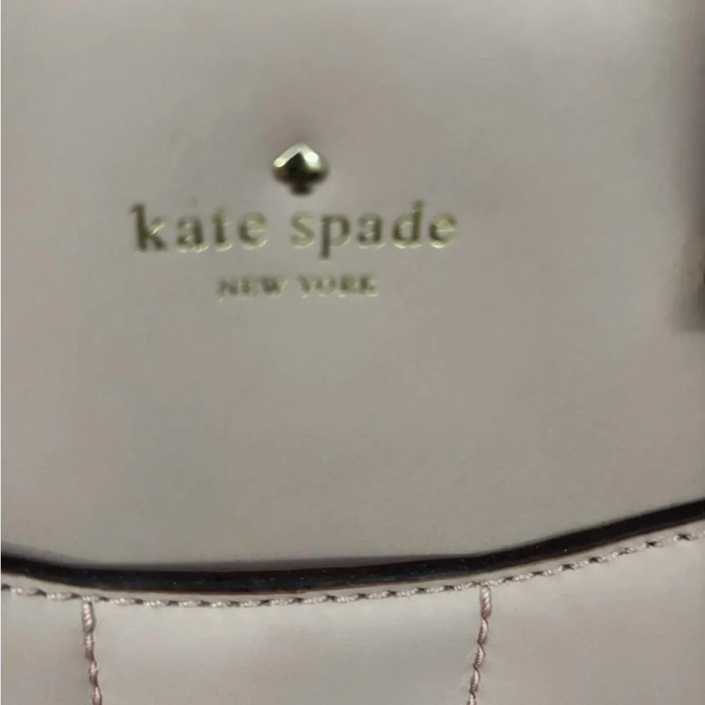 Kate Spade 2 Park Avenue Cipria Pink Bow Tote Bag - Picture 3 of 11